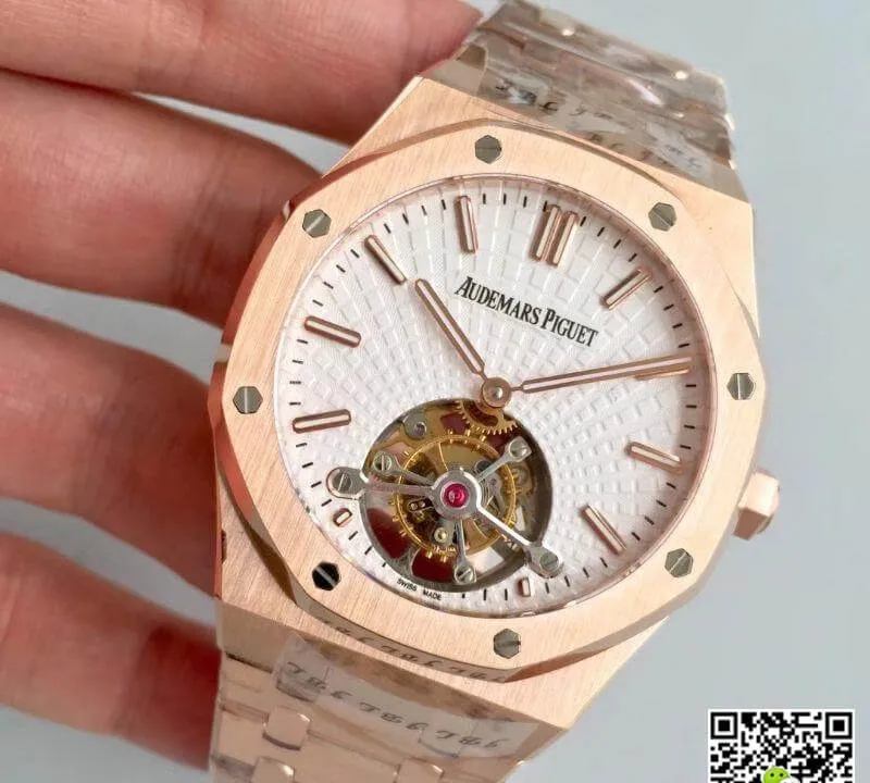 Audemars Piguet Royal Oak 26522OR.OO.1220OR R8 Factory 1:1 Best Edition Replica Watch Swiss Tourbillon